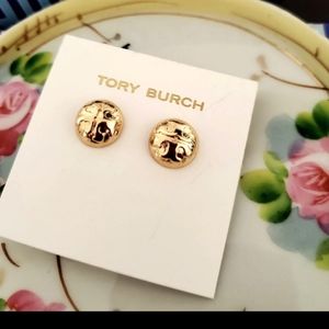 Tory burch gold Stud earrings
